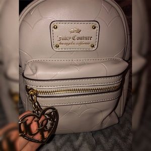 Heart and soul mini juicy couture backpack